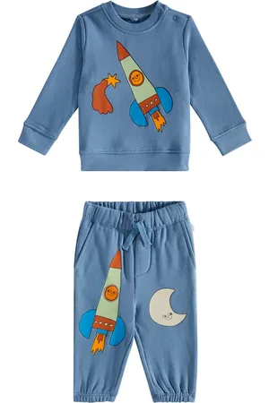 Stella McCartney Baby printed cotton tracksuit