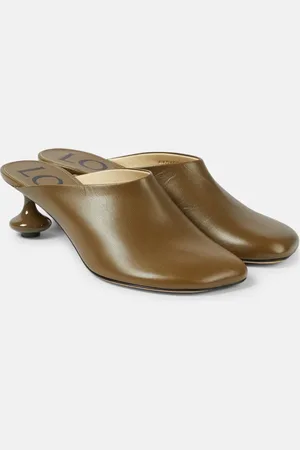 Loewe Toy leather mules
