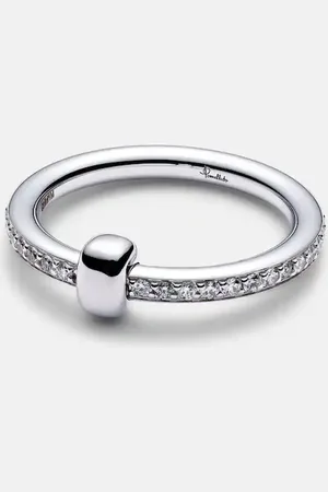Pomellato Together 18kt white gold ring with diamonds