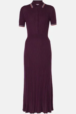 GABRIELA HEARST Eyot silk and cashmere midi dress