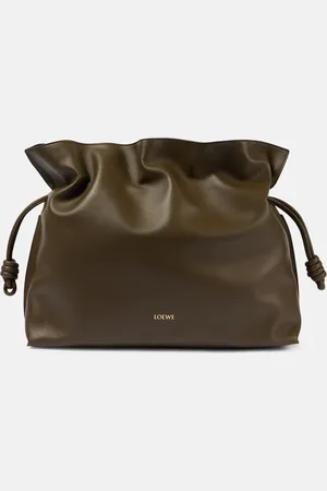 Loewe Flamenco XL leather clutch