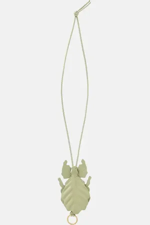 Loewe Leaf Insect leather keychain