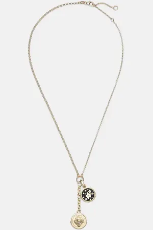 Foundrae Strength Resilience 18kt chain necklace with diamonds
