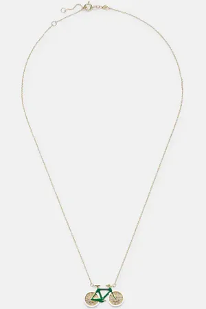 Aliita Bici 9kt gold charm necklace