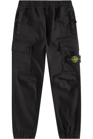 Stone Island Compass cotton cargo pants