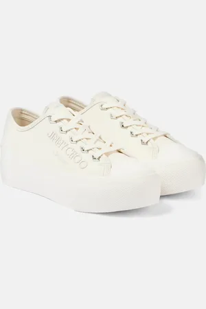 Jimmy Choo Palma Maxi canvas platform sneakers