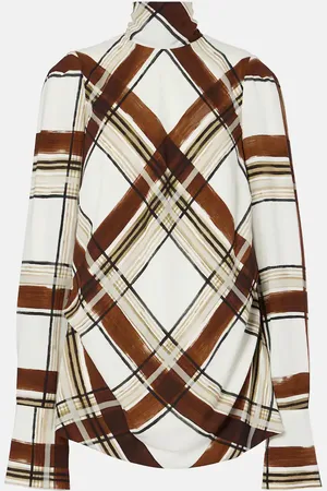 DRIES VAN NOTEN Checked top