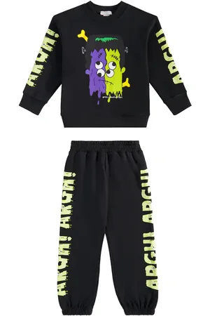 Stella McCartney Logo cotton fleece tracksuit