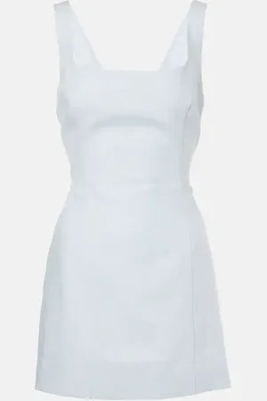 SIR Iris Tie linen minidress