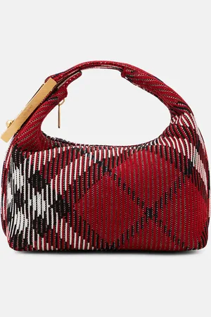 Burberry Peg Small jacquard duffel bag