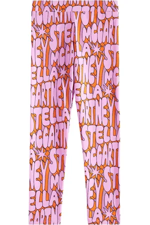 Stella McCartney Logo jersey leggings