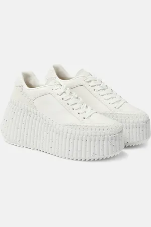 Chloé ChloÃ© Nama leather platform sneakers