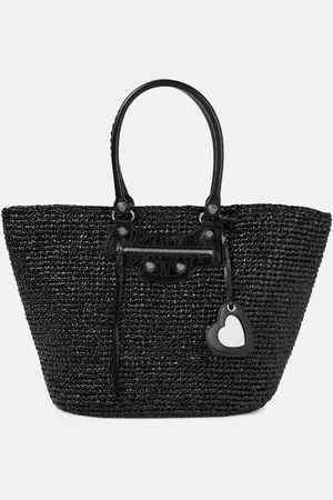 Balenciaga Le Cagole mesh shoulder bag
