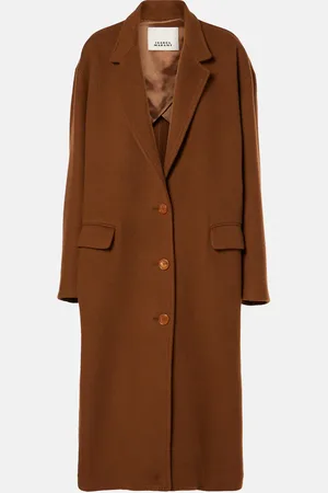 Isabel Marant Efezia wool, cashmere and silk coat