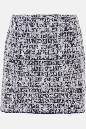 Givenchy 4G Liquid tweed miniskirt