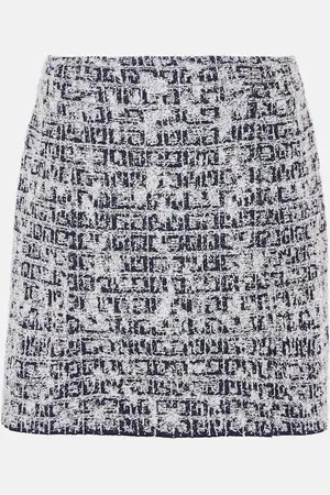 Givenchy 4G Liquid tweed miniskirt
