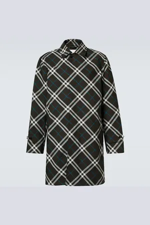 Burberry Check raincoat