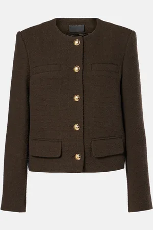 NILI LOTAN Paige cotton-blend jacket