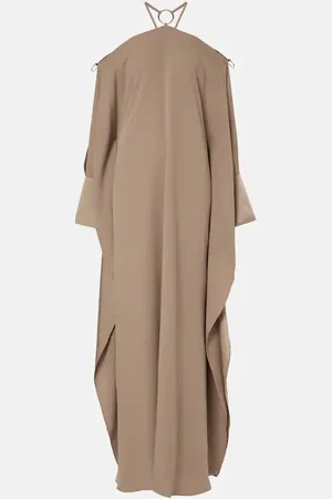 ‎Taller Marmo‎ Halterneck crÃªpe cady kaftan
