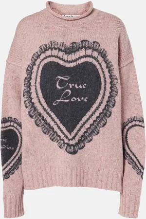 Acne Studios Printed wool-blend sweater