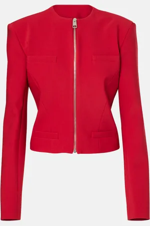 The Attico CrÃªpe jacket