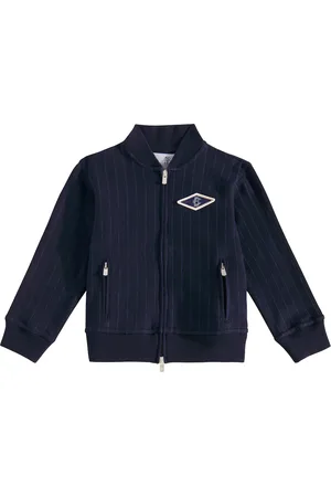 Brunello Cucinelli Cotton-blend bomber jacket