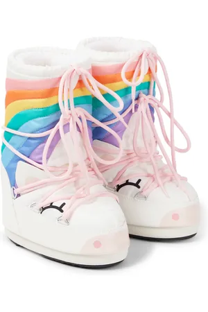 Moon Boot Icon Unicorn printed snow boots