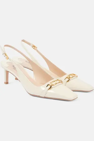 Tom Ford Whitney patent leather slingback pumps