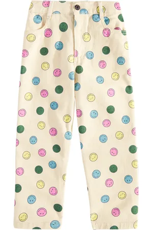 The New Society Happy Place printed cotton pants