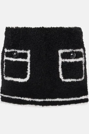 Blancha Shearling miniskirt