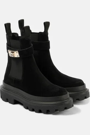Dolce & Gabbana Suede ankle boots