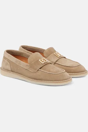 Dolce & Gabbana DG suede loafers