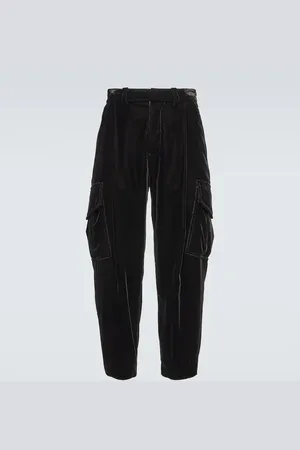 Giorgio Armani Velvet cargo pants