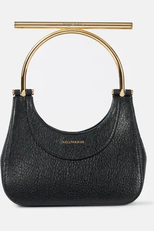 Alexander McQueen T-Bar Mini leather shoulder bag