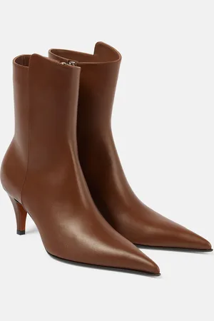 Alexander McQueen Birdee leather ankle boots