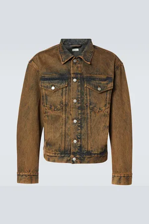 DRIES VAN NOTEN Distressed denim jacket