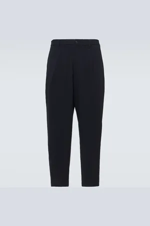 Giorgio Armani Virgin wool straight pants