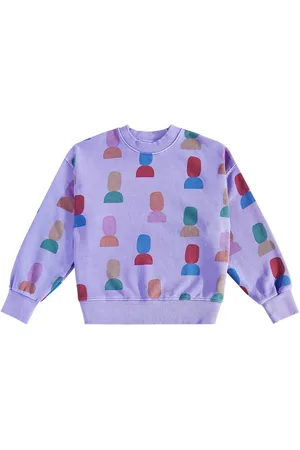 Jelly Mallow Shape cotton sweatshirt