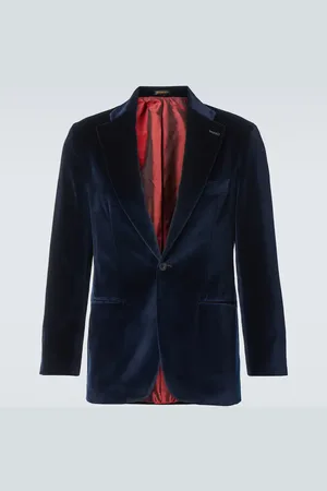 Rubinacci Cotton velvet blazer