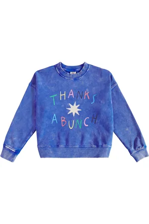 Jelly Mallow Thanks cotton sweatshirt