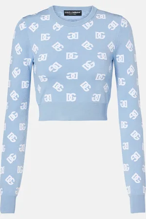 Dolce & Gabbana Logo cropped sweater