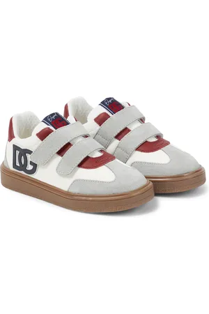 Dolce & Gabbana DG Original leather-trimmed sneakers