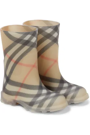 Burberry Burberry Check rain boots