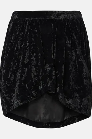Isabel Marant Lashay velvet skirt