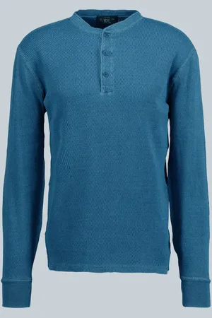 Ralph Lauren Waffle knit Henley T-shirt