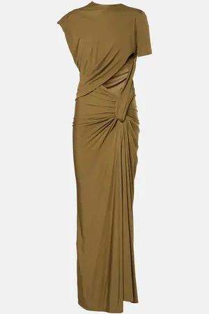 CHRISTOPHER ESBER Twisted Lever jersey maxi dress