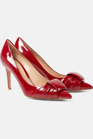 Gianvito Rossi 85 patent leather pumps