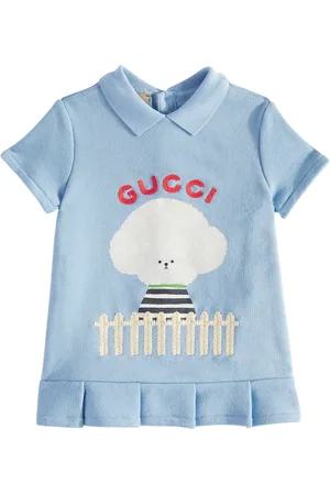 Gucci X Seungyoun Kim Baby cotton polo dress