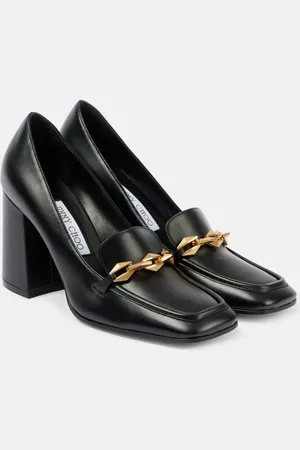 Jimmy Choo Diamond Tilda 85 leather pumps