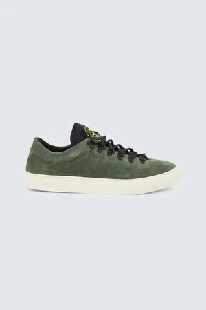 Stone Island Compass suede sneakers